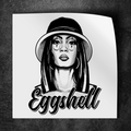 Custom Eggshell Stickers Square