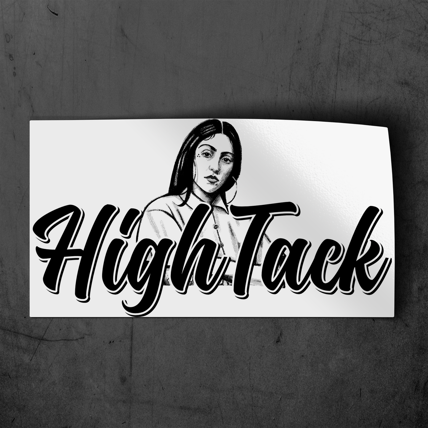 Custom High Tack Stickers Rectangular